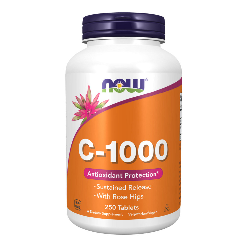 Витамин C с шиповником Now Foods C-1000 250 tabs Киев - изображение 1