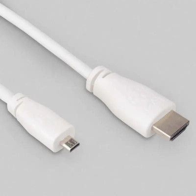 Дополнительное оборудование для Микро ПК Raspberry Pi Кабель microHDMI-HDMI для Raspberry Pi 2м оф (SC0531) Винница - изображение 2