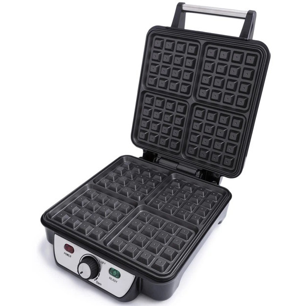 Вафельница электрическая Camry CR 3025 1500 Вт для бельгийских венских вафель с терморегулятором 4 формы SE-72 Львов - изображение 1