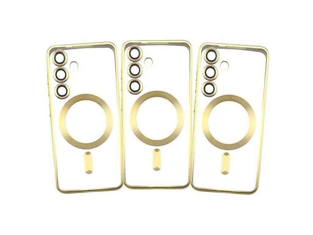 Накладка MagSafe MATTE Samsung Full Camera для S24 Plus/S926 Gold ТМ Gerlax Киев - изображение 1