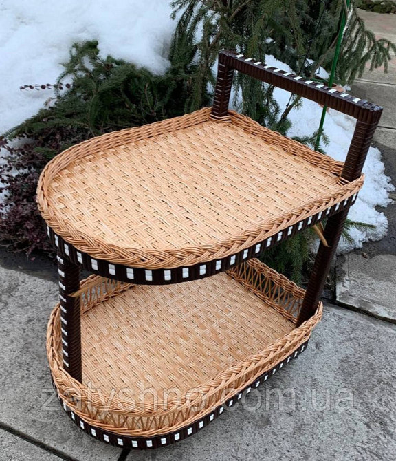 Барный столик плетеный из лозы с ротангом Киев - изображение 6