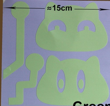 Наклейка люминесцентная 