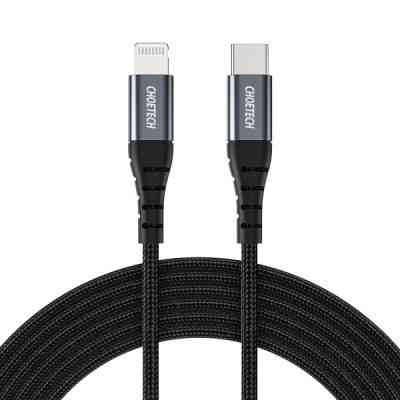 Дата кабель USB-C to Lightning 1.2m MFI Choetech (IP0039-BK) Винница