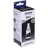 Контейнер з чорнилом Epson 664 black (70мл) L100/L200 (C13T66414A) Киев - изображение 1