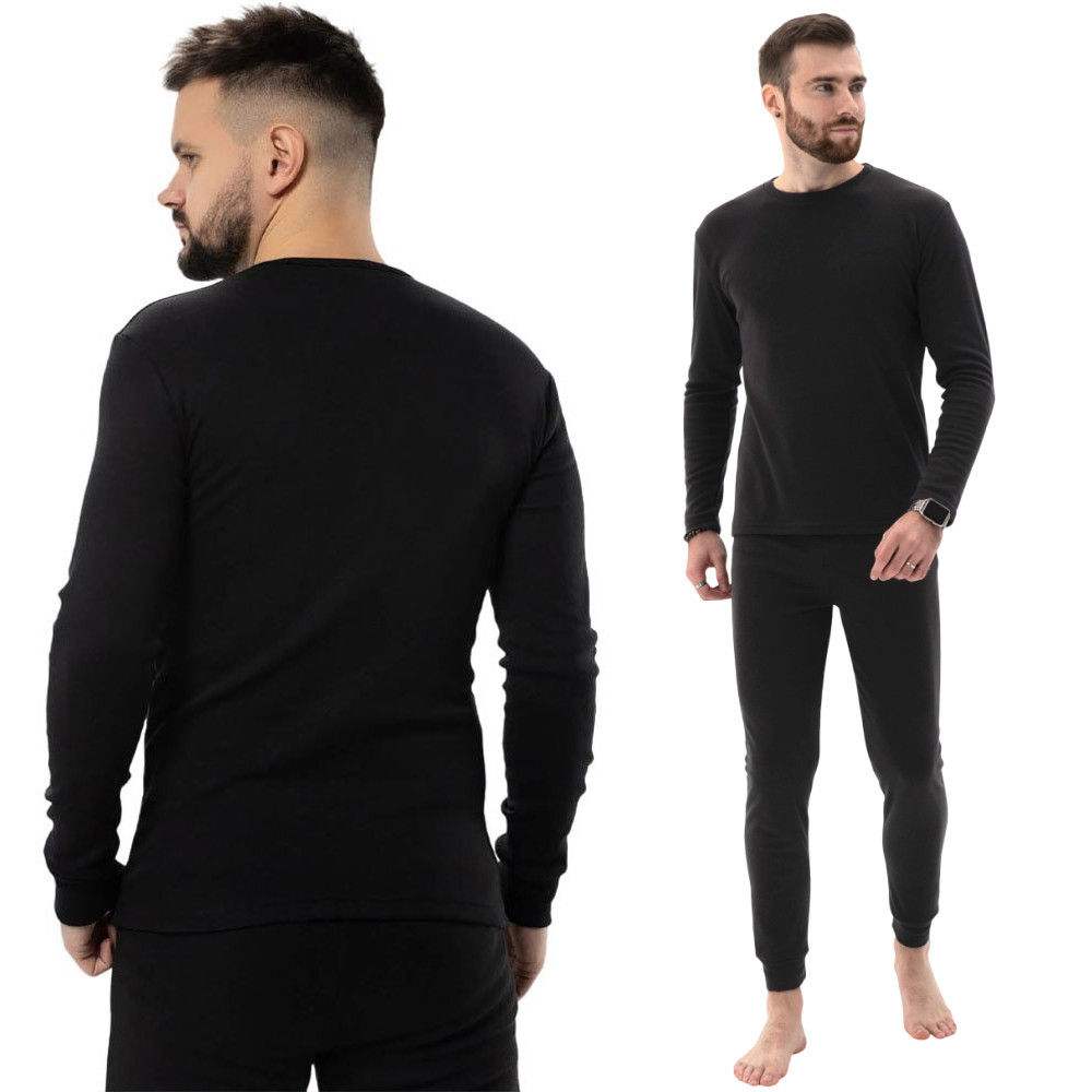 Термобелье мужское зимнее (M),Черный SBR Киев - изображение 1