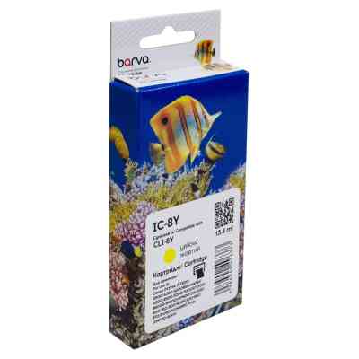 Картридж Barva Canon CLI-8Y (0623B024) 490с (IC-8Y) Винница