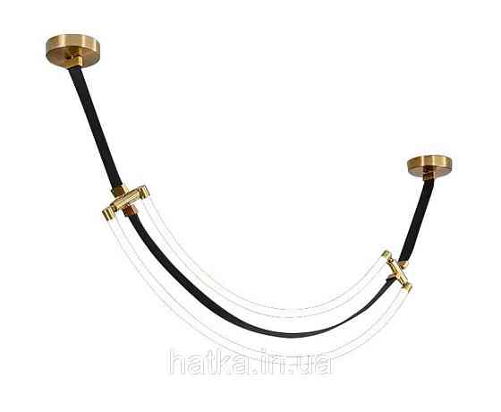 Люстра підвісна світлодіодна VALESO THD63856-1500 30W чорний Київ