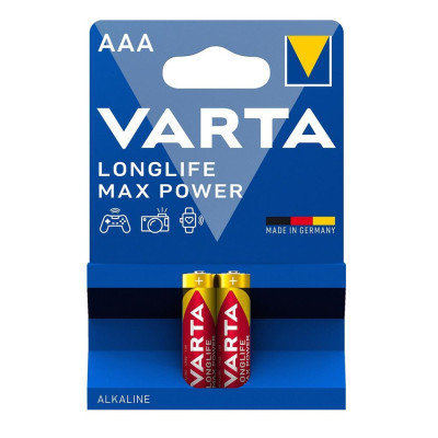 Батарейка Varta AAA Longlife Max Power щелочная * 2 (04703101412) Винница - изображение 1
