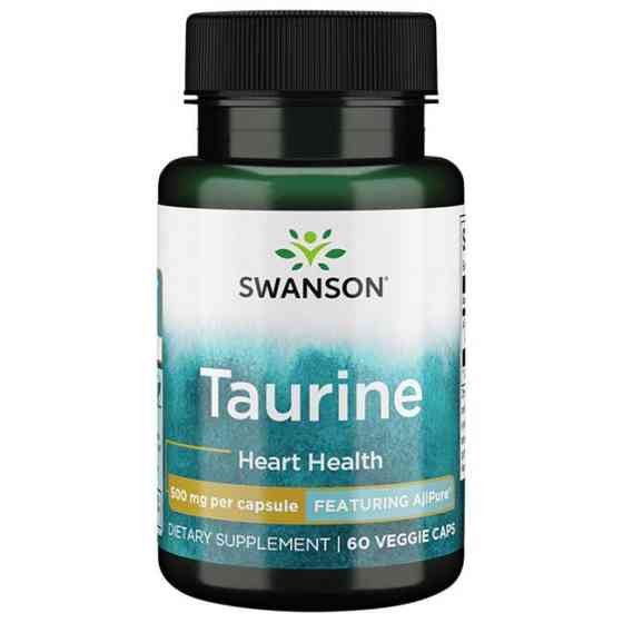 Taurine - Featuring AjiPure 500 mg 60 Veg Caps Луцк