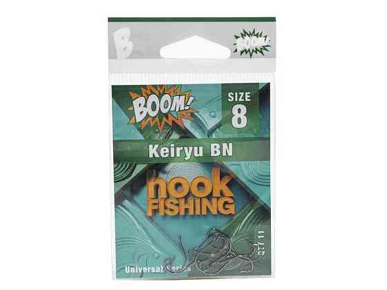 Крючок для мирной рыбы Keiryu BN No8 (11 шт/уп) (BN) ТМ BOOM Киев
