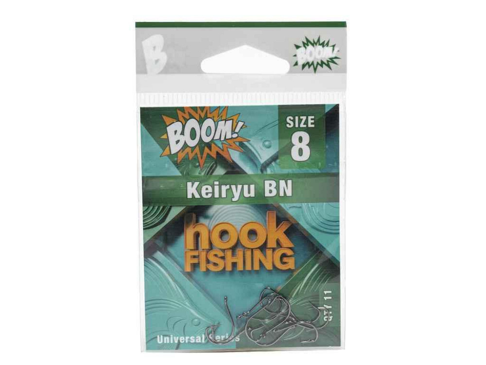 Гачок для мирної риби Keiryu BN №8 (11 шт/уп) (BN) ТМ BOOM Київ - фото 1