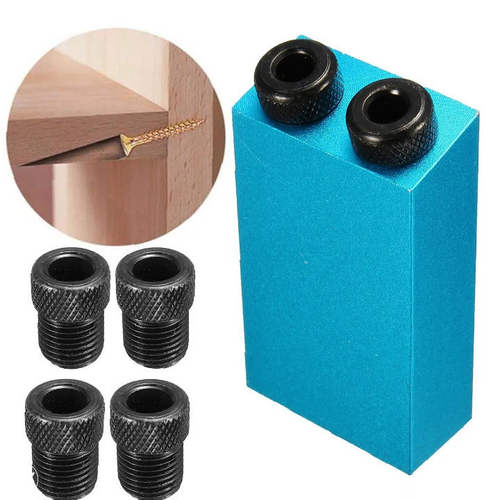 Кондуктор для сверления под косые шурупы с переходниками Киев - изображение 1