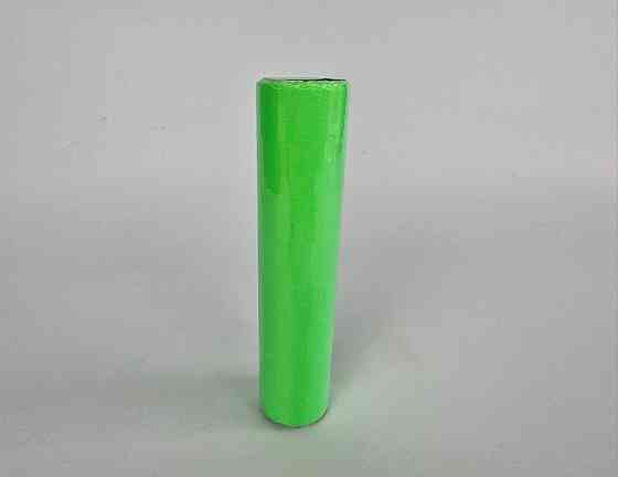 Цінник паперовий маленький зелений (12х22 мм) 5 м (а8) (8 шт.) Харків