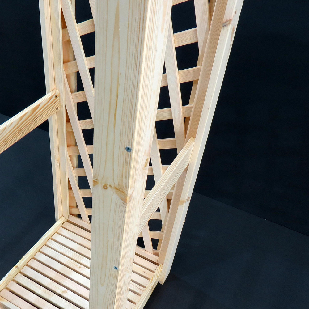 Дровница для бани 