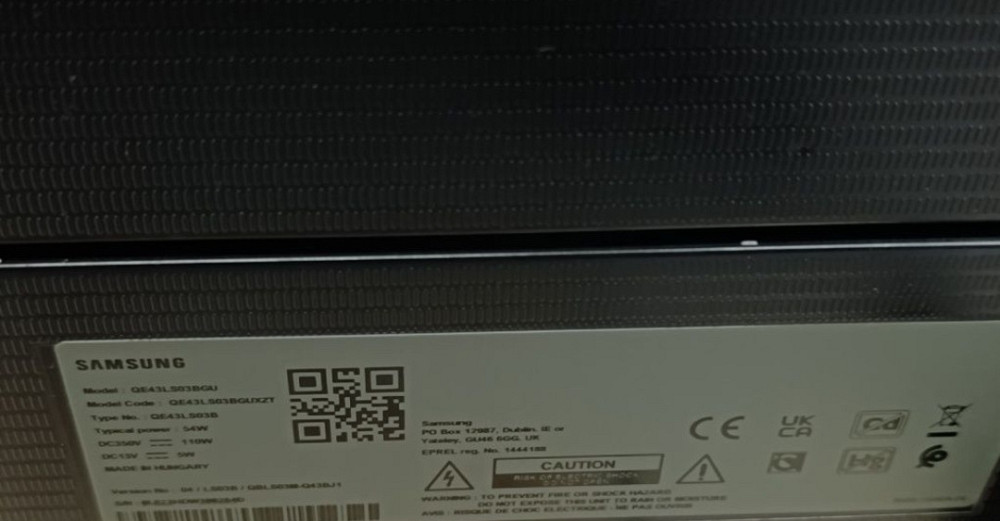 Телевизор Samsung 43