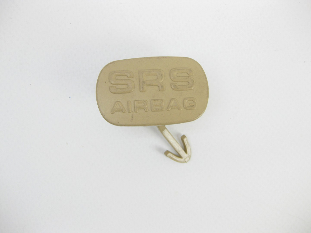 Mercedes-Benz  A1708170020 1A26 Заглушка з написом airbag на карті дверей бежева C-class W203 C-class S203 CL203 Sportcoupe S-class short W220 S-class Одеса - фото 1