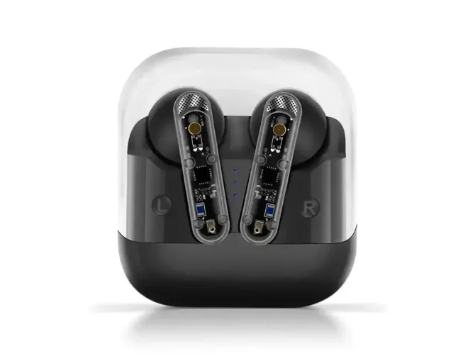 Гарнитура Double с кейсом Bluetooth TWS AKZ-S26 Киев - изображение 3