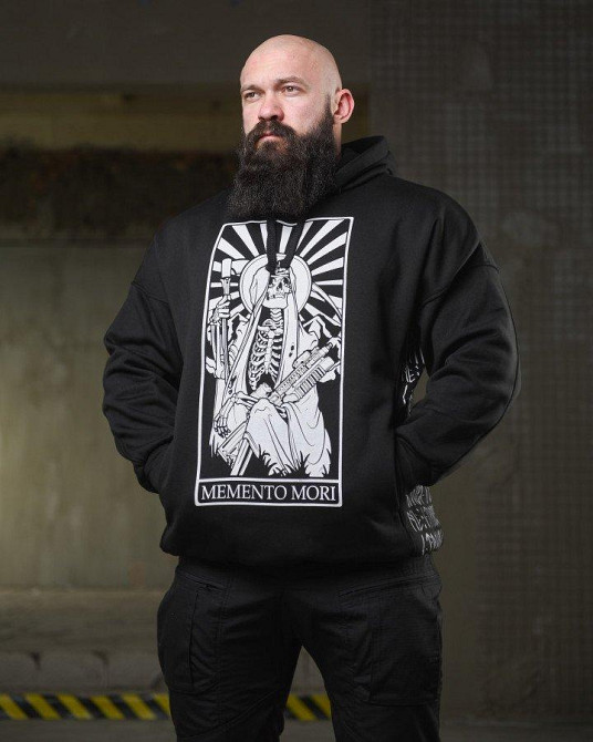 Тепла худі ghetto Momento mori РА5087 Одеса - фото 4