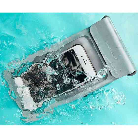 Захисний водонепроникний чохол Xiaomi Guildford Mobile Waterproof Bag для смартфонів (Сріблястий) Миколаїв