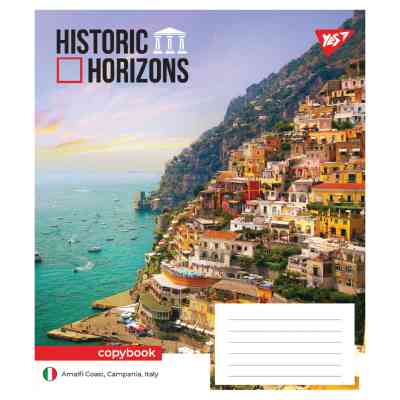 Тетрадь Yes Historic Horizons А5 24 листов клетка (767881) Винница