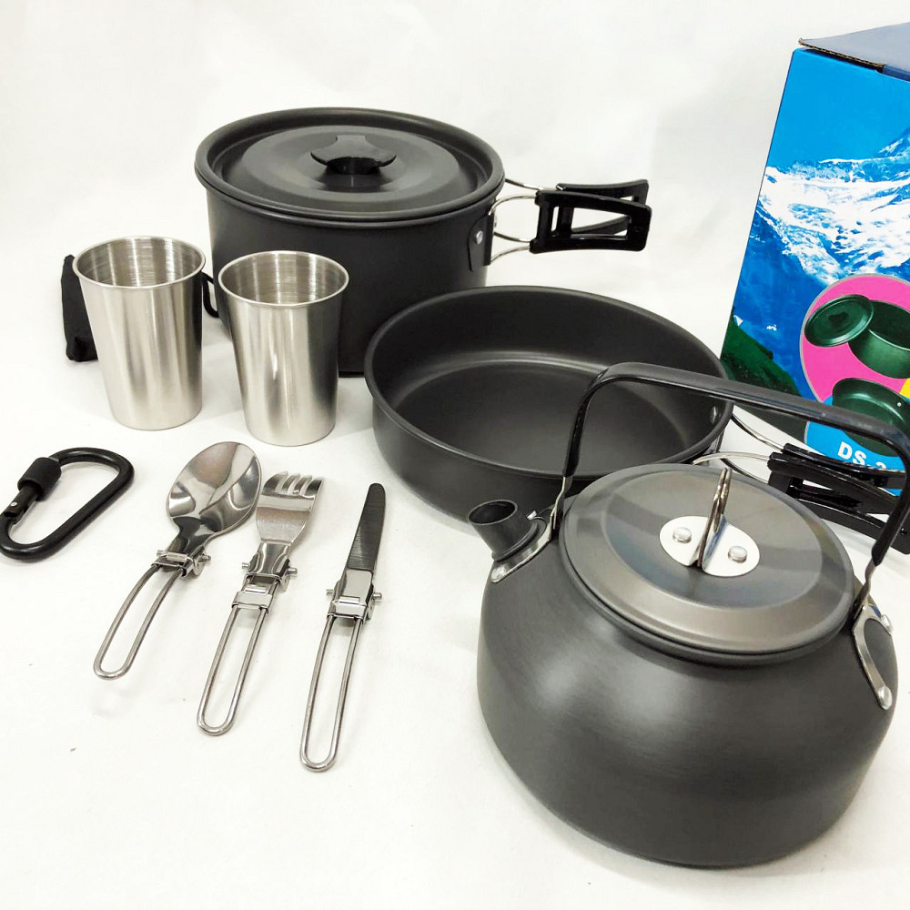 Функциональная туристическая посуда HALIN DS-308, Набор туристической посуды для пикника-кемпинга VW-74 Львов - изображение 16