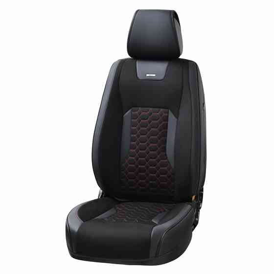 Комплект, 3D чохли для сидінь Beltex Montana, black-red Львів