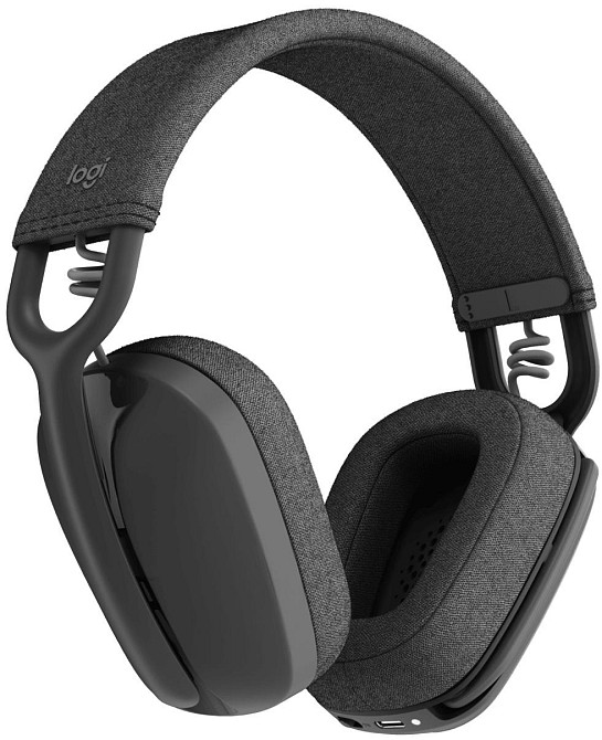 Bluetooth-гарнітура Logitech Zone Vibe 100 Wireless Graphite (981-001213) Сірий Харків - фото 4