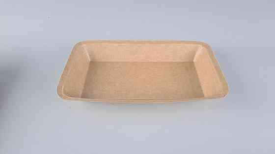 Лоток з харчового картону "KRAFT" 400 мл 225 *135*25 (25 шт) Харків
