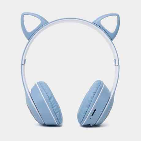 Детские аудио наушники Cat, Беспроводные наушники с кошачьими ушами и микрофоном, Кошачи навушники WY-78 Львов