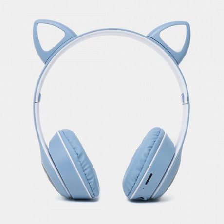 Детские аудио наушники Cat, Беспроводные наушники с кошачьими ушами и микрофоном, Кошачи навушники WY-78 Львов - изображение 4