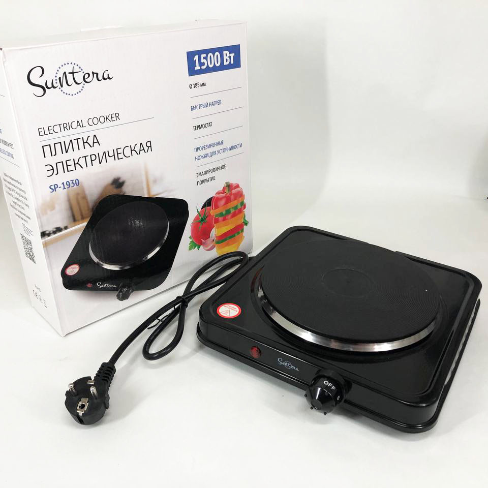 Електро плита маленька, Кухонна електрична плита, на стіл електрична Плитка переносна VU-15 Івано-Франківськ - фото 8