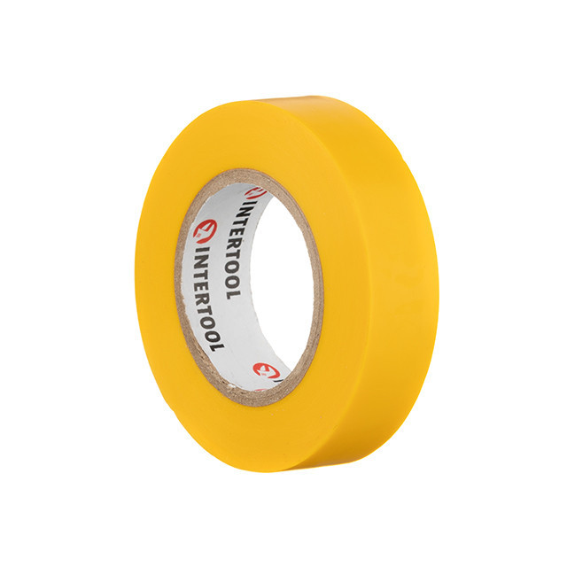 Стрічка ізоляційна 0.15мм*17мм*15м жовта INTERTOOL IT-0042 Киев - изображение 3