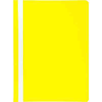 Папка-швидкозшивач Buromax з прозорим верхом A4 Жовтий (BM.3313-08) Вінниця