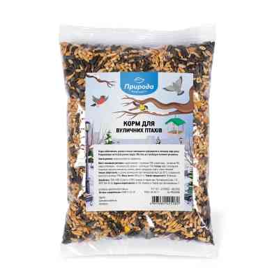 Корм для птиц Природа для уличных 500 г (4823082425280) Винница
