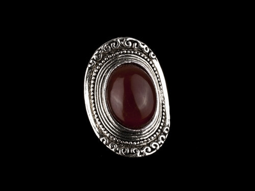 Вінтажний перстень з каменем сердолік Київ - фото 1