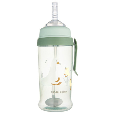 Поильник-непроливайка Canpol babies Гуси непроливайка з трубочкою і обтяжувачем (56/510_gre) Винница - изображение 2