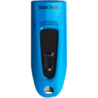 USB флеш накопичувач SanDisk 64GB Ultra Blue USB 3.0 (SDCZ48-064G-U46B) Вінниця - фото 1