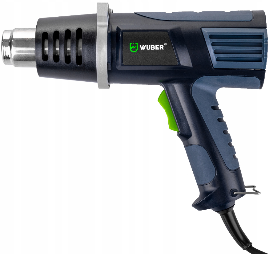 Фен будівельний Wuber 2000Вт 600°C з регулюванням температури (Польща) Київ - фото 5