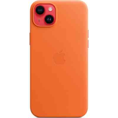 Чохол до мобільного телефона Apple iPhone 14 Plus Leather Case with MagSafe - Orange,Model A2907 (MPPF3ZE/A) Вінниця