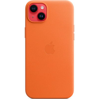 Чехол для мобильного телефона Apple iPhone 14 Plus Leather Case with MagSafe - Orange,Model A2907 (MPPF3ZE/A) Винница - изображение 5