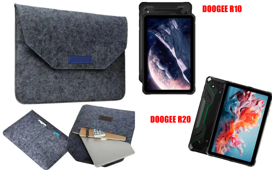 Сумка Wool из войлока для планшета Doogee R10 Киев