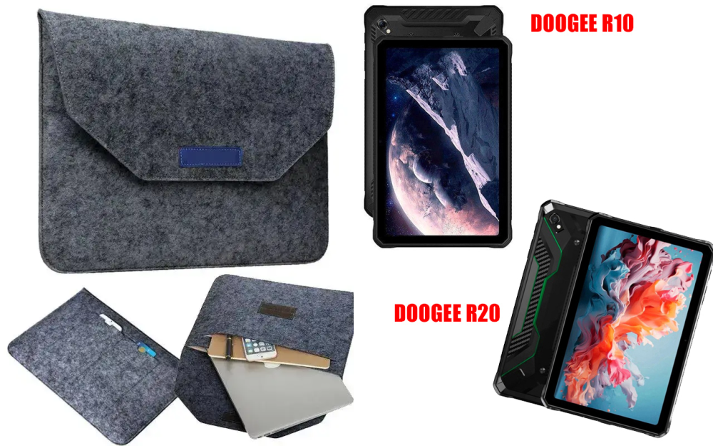 Сумка Wool из войлока для планшета Doogee R10 Киев - изображение 1