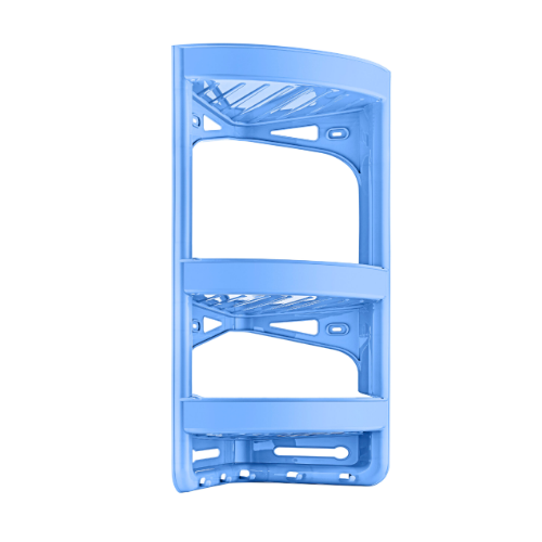 Поличка для душу кутова (12) (блакитний (blue)) Житомир