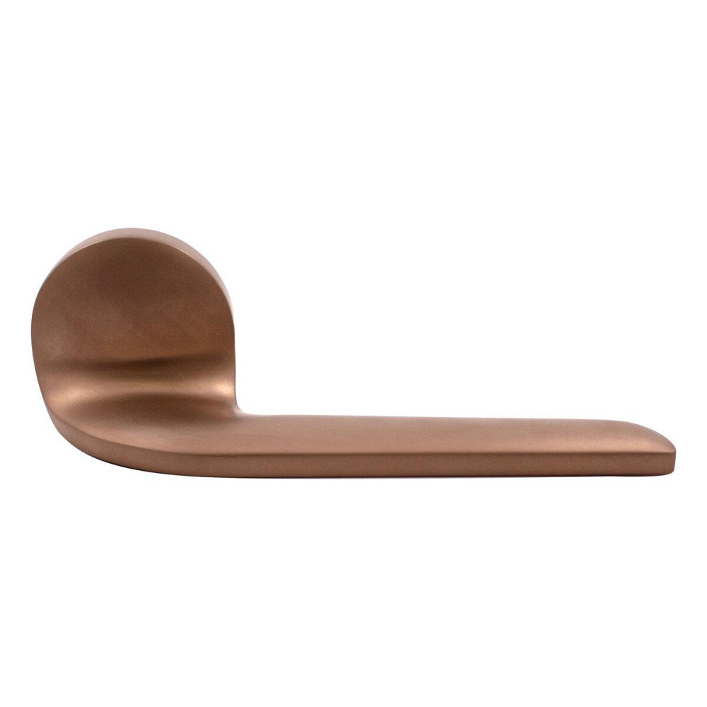 Дверная ручка на розетке M&T Down 147377 TIN-B титан/коричневый матовый R ф/с Киев - изображение 1