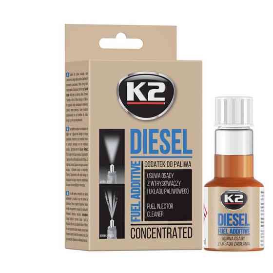 Очиститель форсунок K2 Turbo Diesel для дизельных двигателей 50мл Львов
