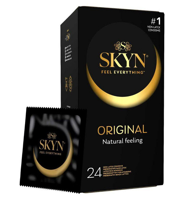 Безлатексні преміум-презервативи SKYN Original 24 шт Sex Aura Київ - фото 1
