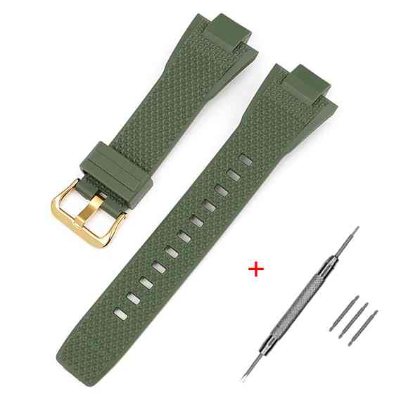 Ремешок для Casio G-Shock GST-B400 Army Green GD SBR Киев