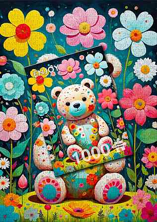 Пазл Квітковий ведмедик - Flower Teddy Bear (Enjoy-2150) Киев