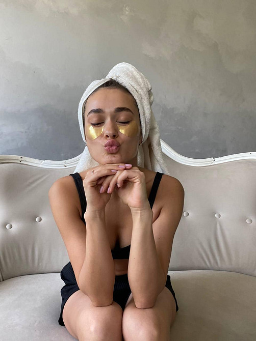 Освіжаючі зміцнювальні патчі з вітаміном C + Освітлюючий крем для повік з вітаміном C Київ - фото 5