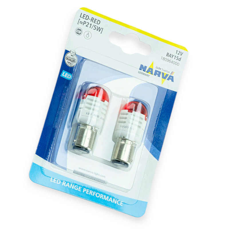 Автолампа А 12-21 5 RED Led 1.75W світлодіодна Мукачево - фото 1